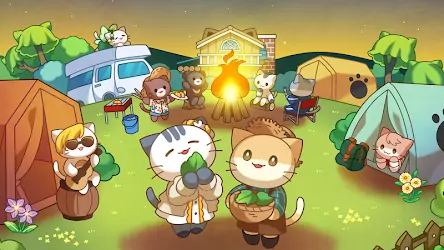 تحميل لعبة Cat Forest Healing Camp مهكرة [أخر اصدار] لـ أندرويد