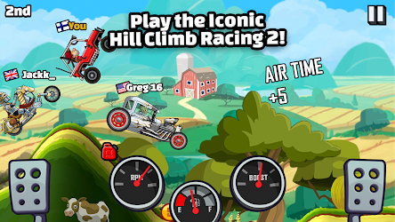 تحميل لعبة Hill Climb Racing 2 مهكرة [أخر اصدار] لـ أندرويد