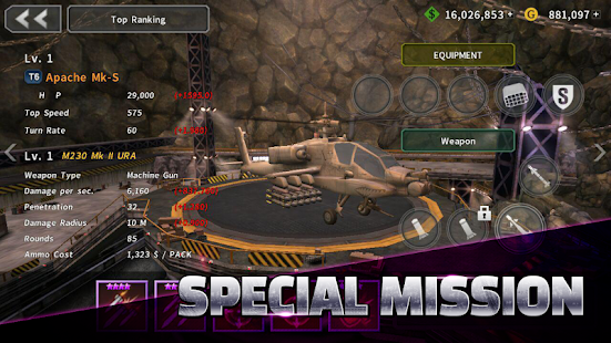 تحميل لعبة GUNSHIP BATTLE: Helicopter 3D مهكرة للاندرويد تحميل لعبة GUNSHIP BATTLE: Helicopter 3D مهكرة للاندرويد